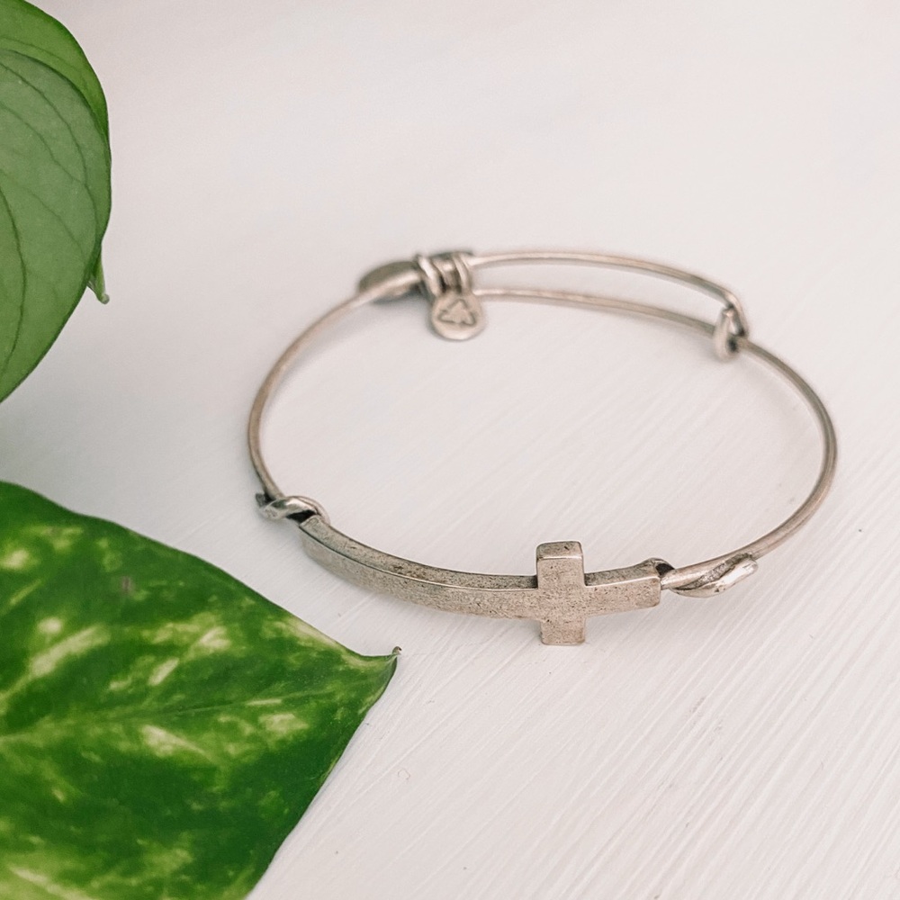 Alex and Ani Cross Bracelet